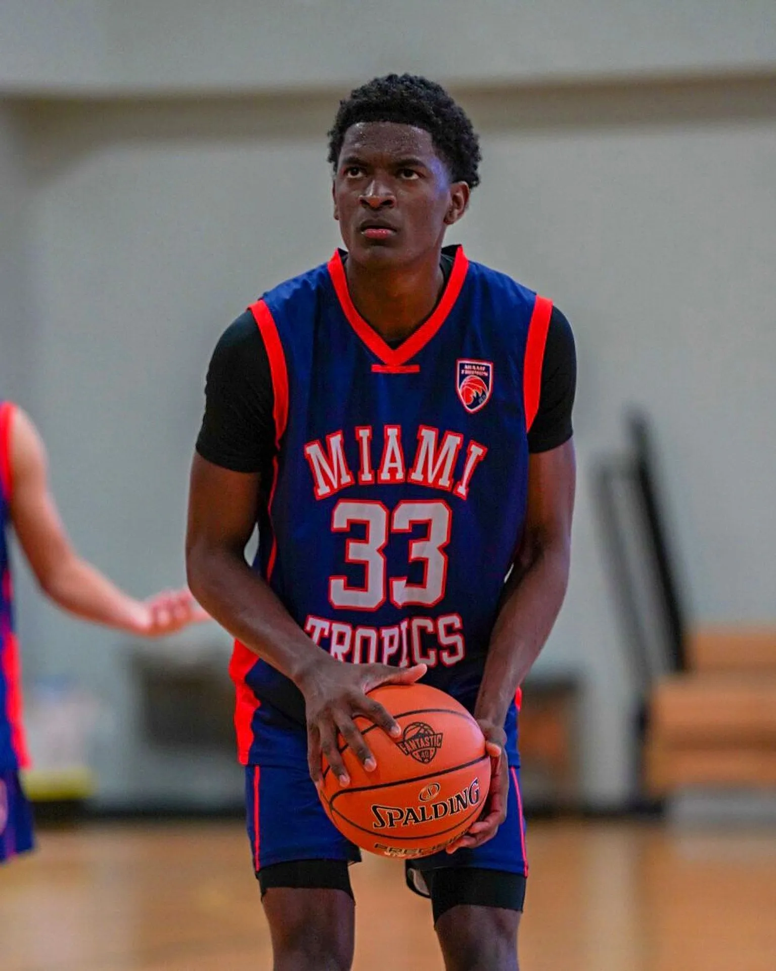 Kaleb with the Miami Tropics